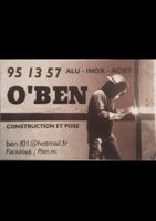 O'BEN - Construction Bois / Métallique - Chaudronnerie / Soudure  - iBat.nc