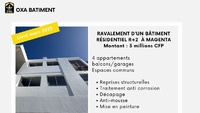 OXA BATIMENT - Charpentier Couvreur - Peintre en batiment - Rénovation - iBat.nc