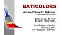 Baticolors ( Heroult stephane ) - Peinture - Rénovation - iBat.nc