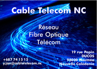 CABLE TELECOM NC - Electricité Générale - Conducteur de travaux - iBat.nc