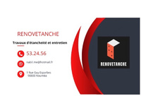 Renovetanche - Etanchéité - Isolation thermique / Phonique - Sciage Béton / Forage  - iBat.nc